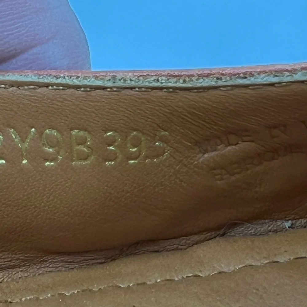 GEOX Respria leather flat 39.5/9.5